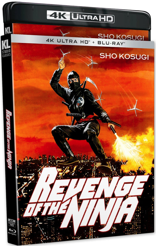 Revenge of the Ninja (1983) LE Slipcover Kino Lorber - 4K UHD / Blu-ray Region A