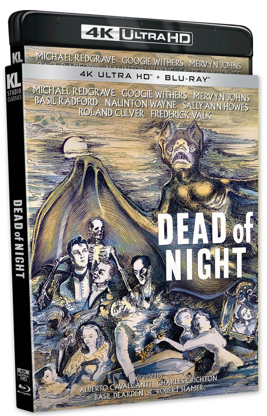 PRE-ORDER Dead of Night (1945) LE Slipcover Kino Lorber - 4K UHD / Blu-ray