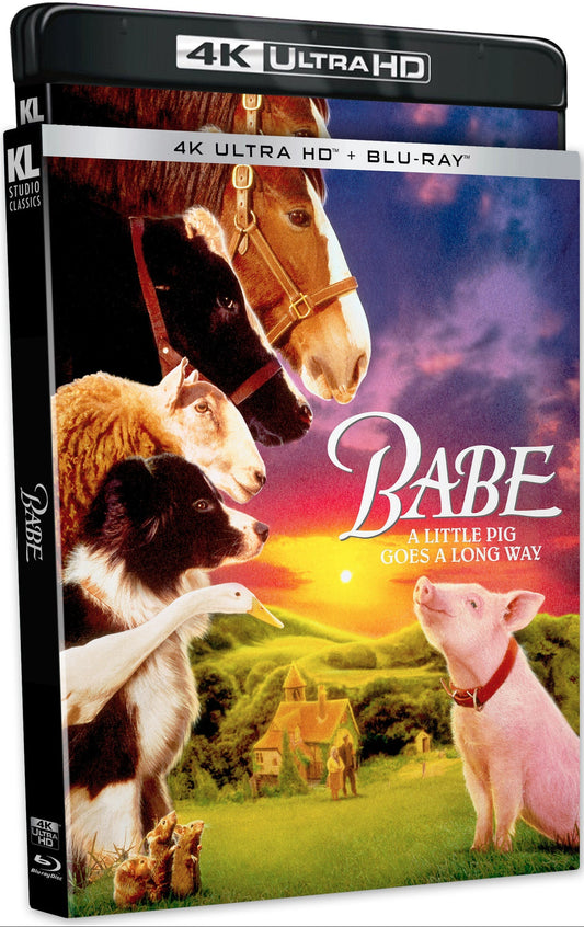 PRE-ORDER Babe (1995) LE Slipcover Kino Lorber - 4K UHD / Blu-ray