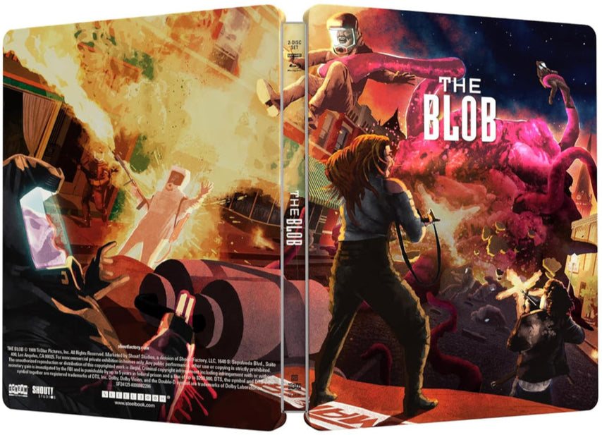 The Blob (1988) Limited Edition Steelbook Scream Factory - 4K UHD / Blu-ray Region A