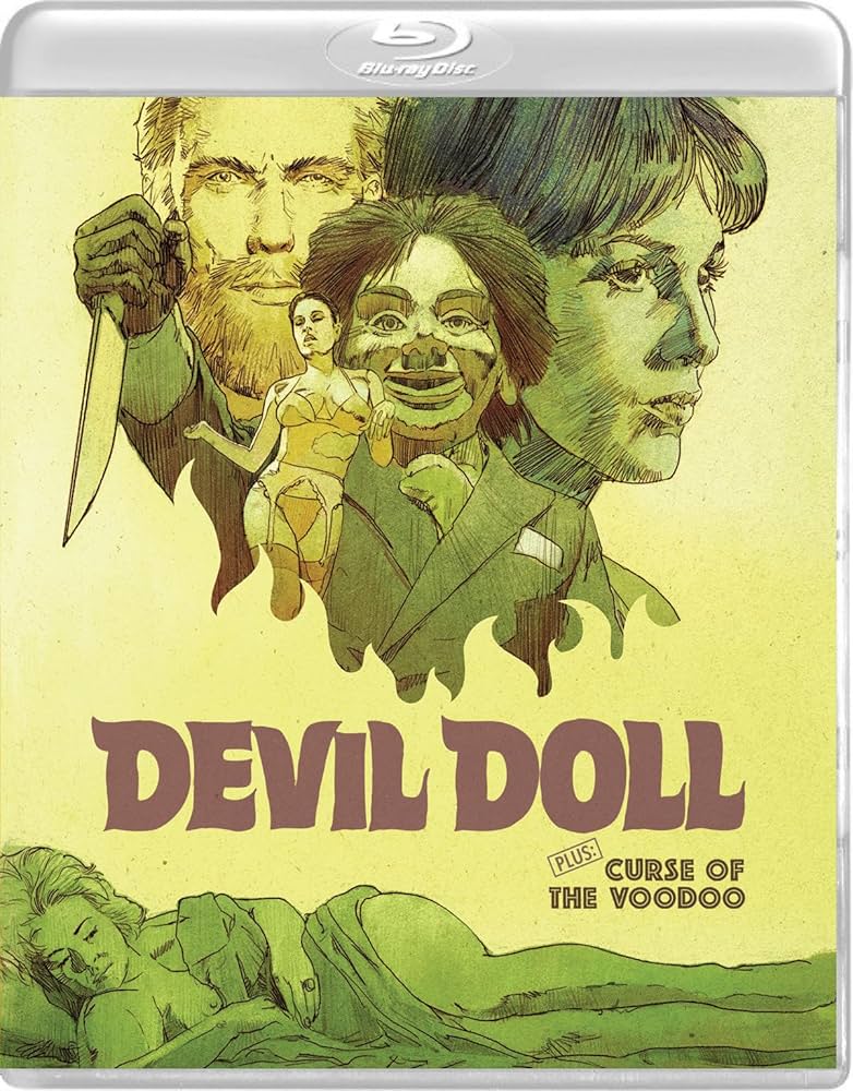 Devil Doll + Curse of the Voodoo (Double Feature) Standard Edition Vinegar Syndrome - Blu-ray Region Free