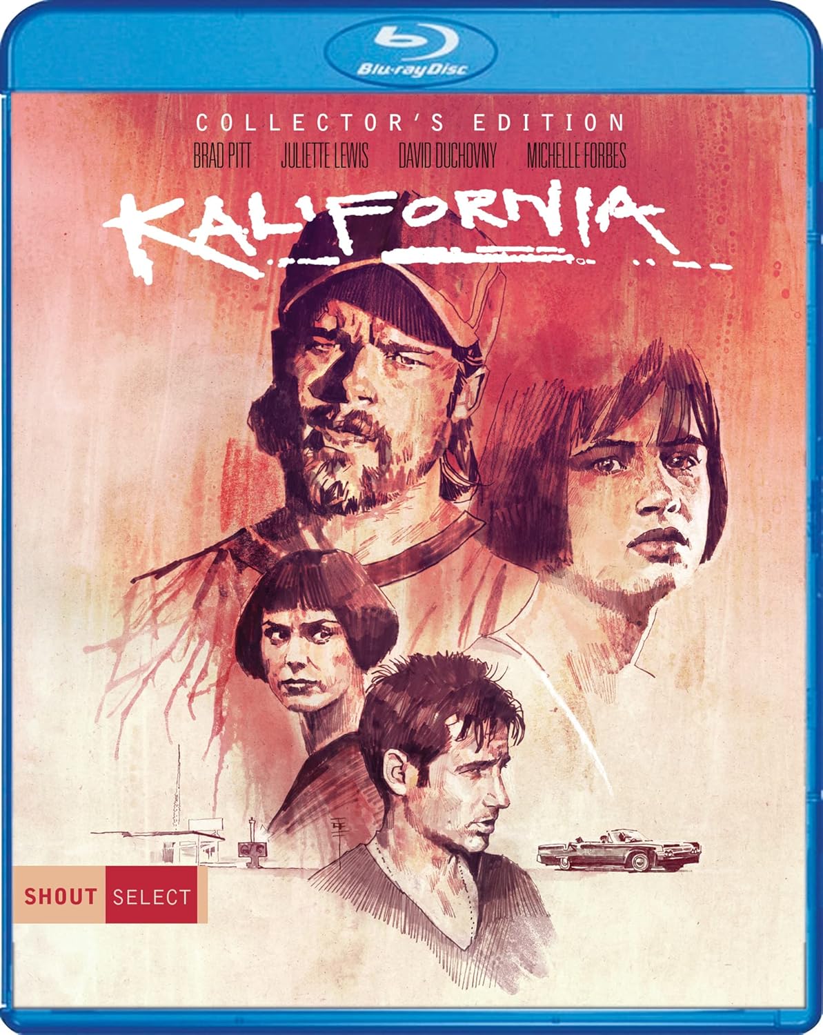 Kalifornia (1993) USED Shout Factory - Blu-ray Region A