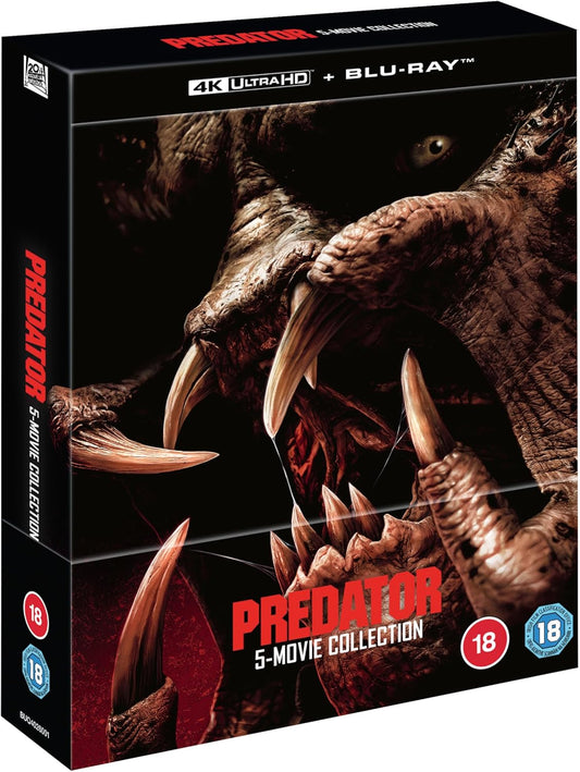 Predator: 5-Movie Collection - Rigid Hard Box - 4K UHD / Blu-ray Region Free
