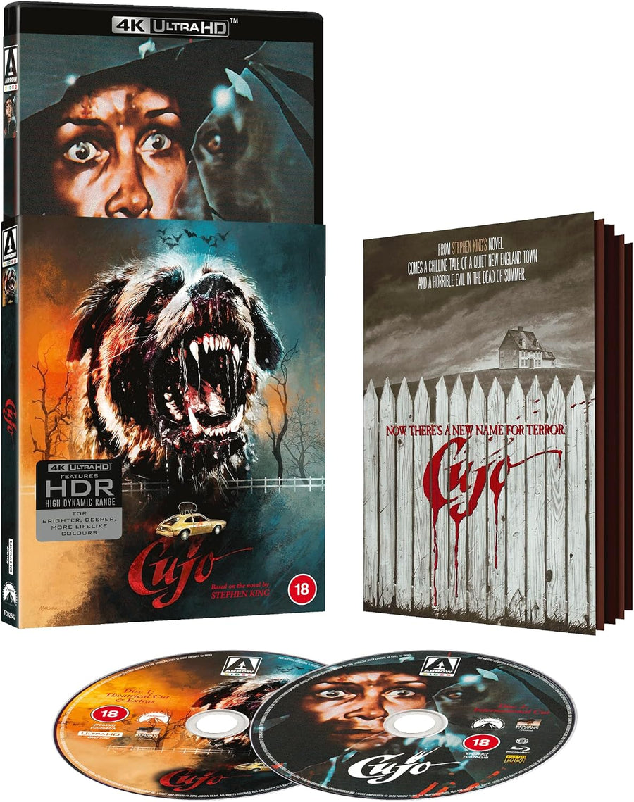 PRE-ORDER Cujo (1983) LE Slipcover Arrow UK - 4K UHD