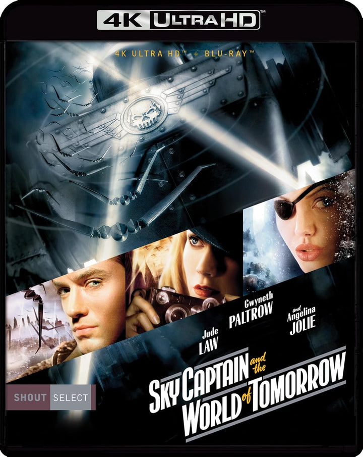 PRE-ORDER Sky Captain and the World of Tomorrow (2004) Shout Select - 4K UHD / Blu-ray