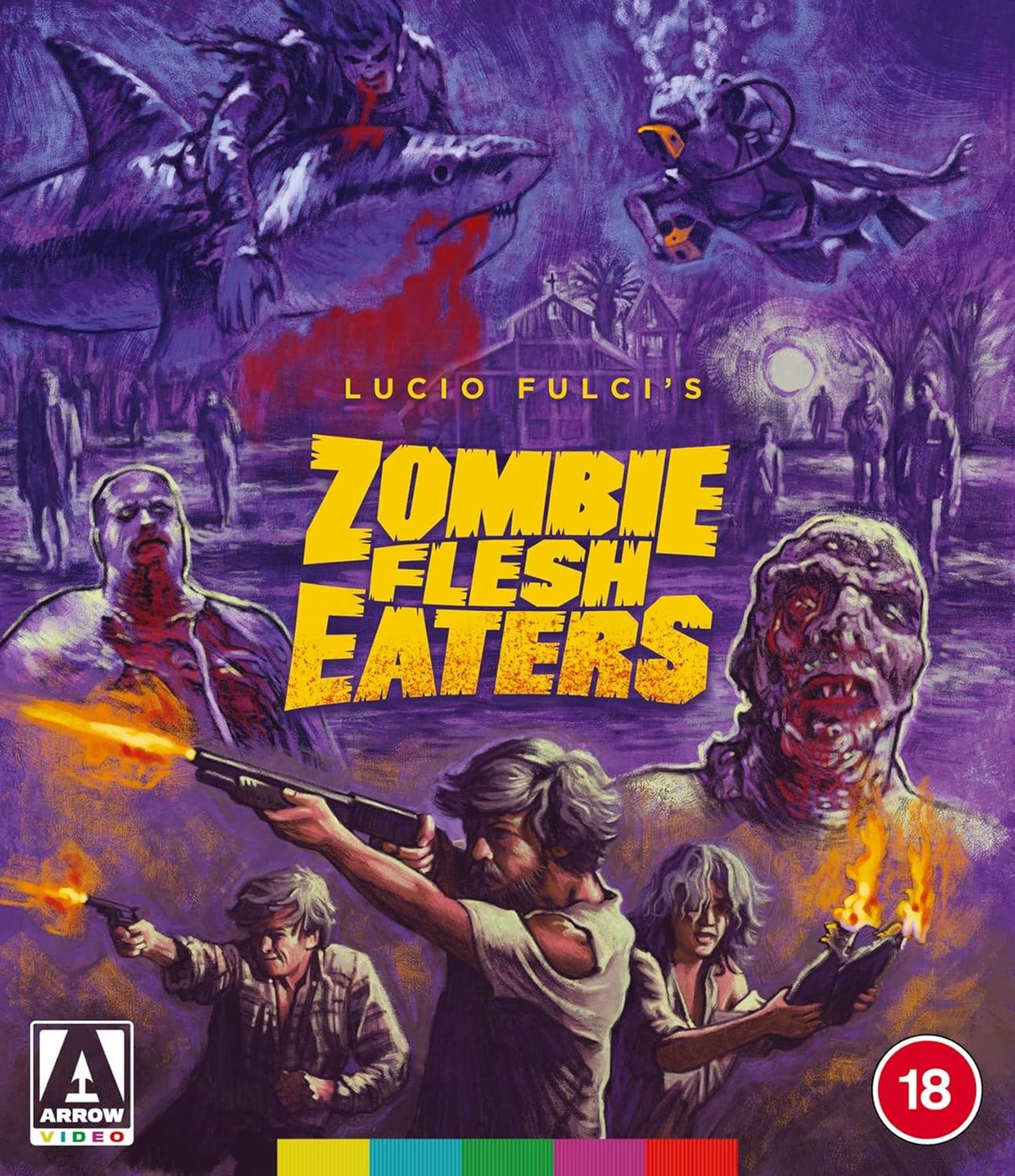 Zombie Flesh Eaters (1979) Standard Edition Arrow UK - 4K UHD