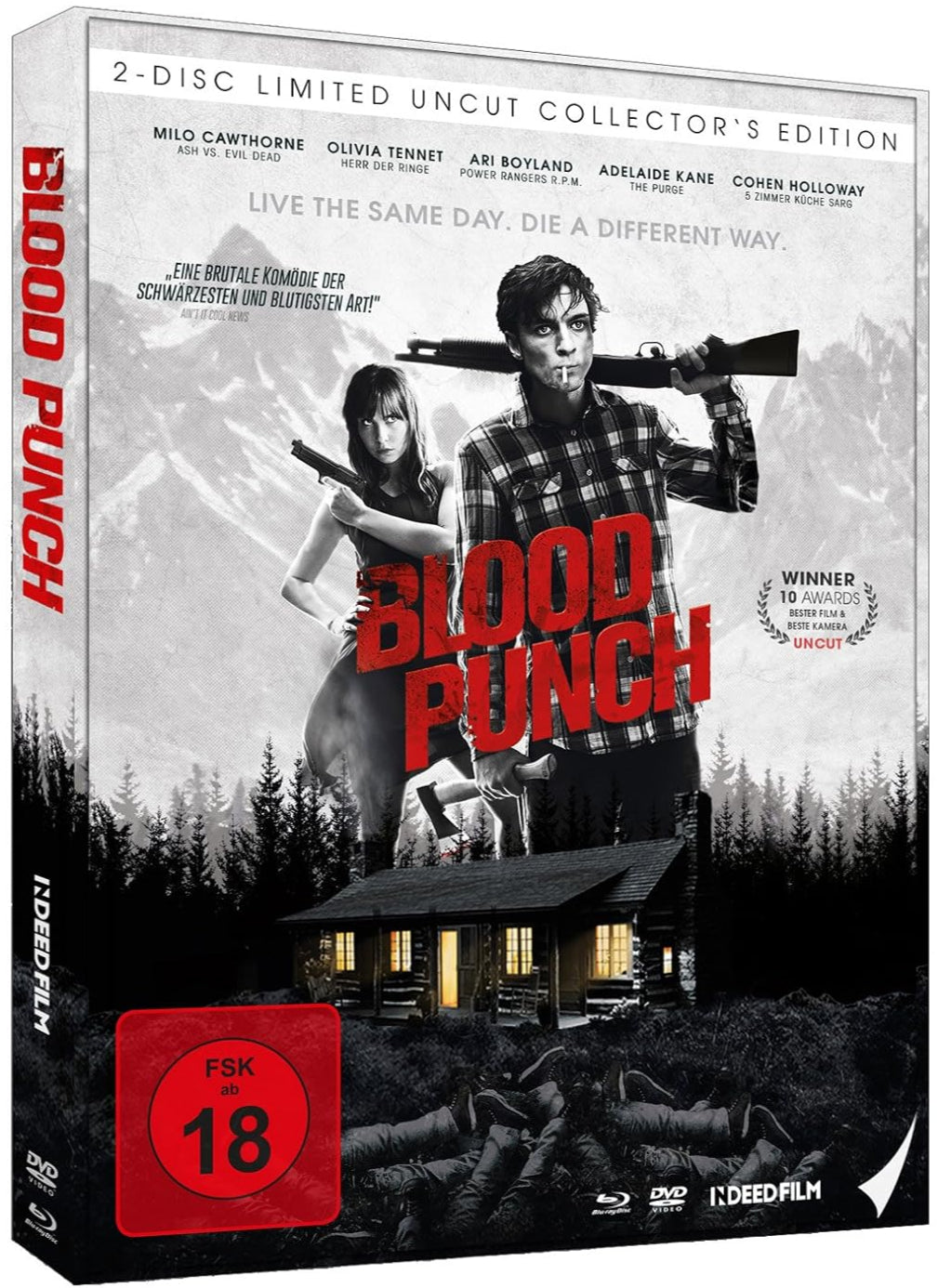 Blood Punch (2013) *DINGED* Limited Edition Mediabook - Blu-ray Region B