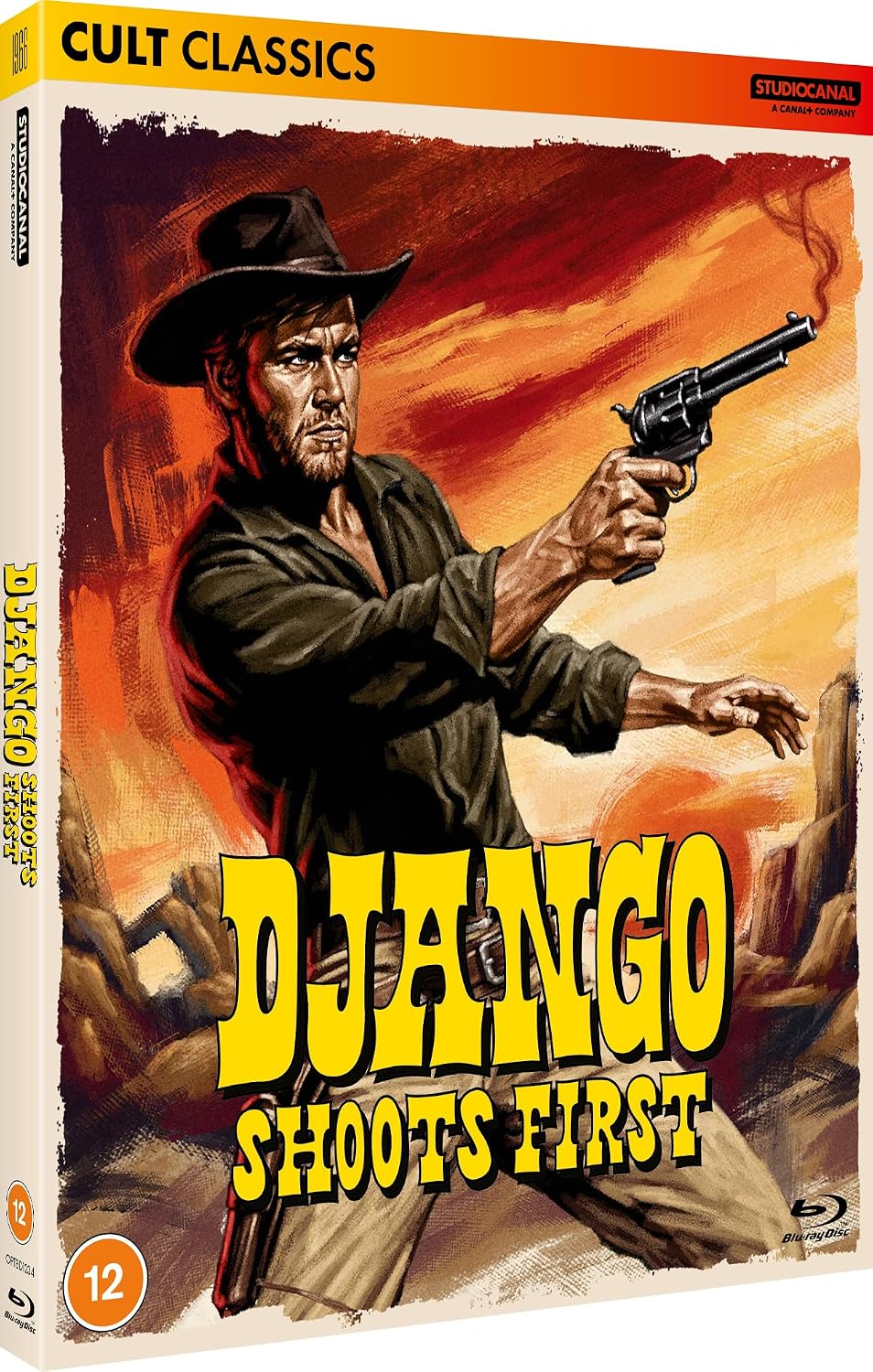 PRE-ORDER Django Shoots First (1966) LE Slipcover StudioCanal - Blu-ray Region B