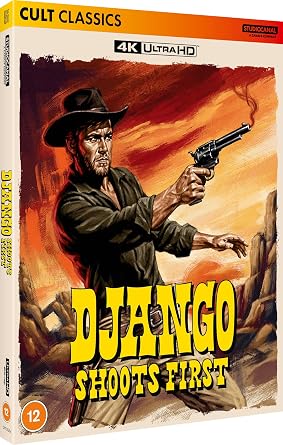 PRE-ORDER Django Shoots First (1966) LE Slipcover StudioCanal - 4K UHD