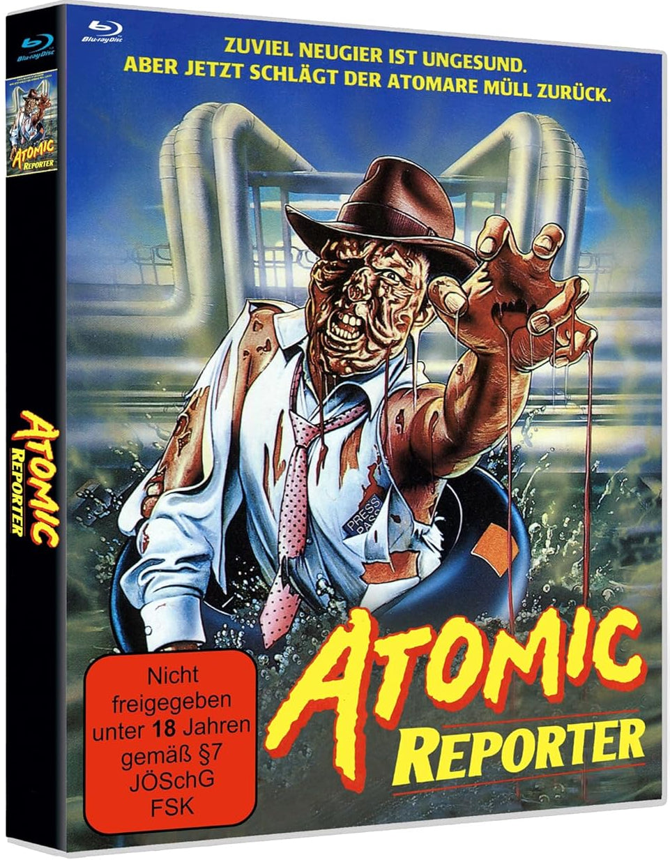 Revenge of the Radioactive Reporter (1990) German Import - Blu-ray Region B