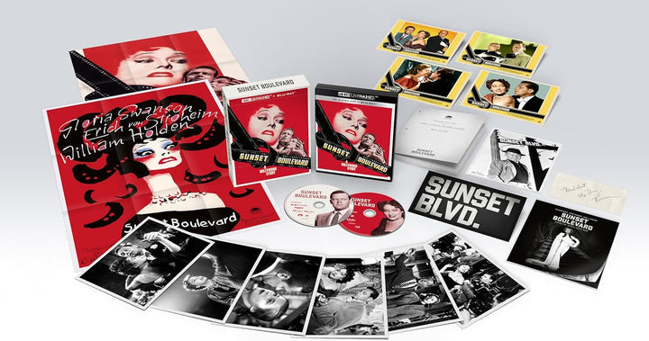 Sunset Boulevard (1950) Limited Collector's Edition - 4K UHD / Blu-ray Region B