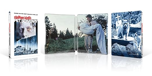 Pet Sematary (1989) Limited Edition Steelbook - 4K UHD + Blu-ray + Digital Code