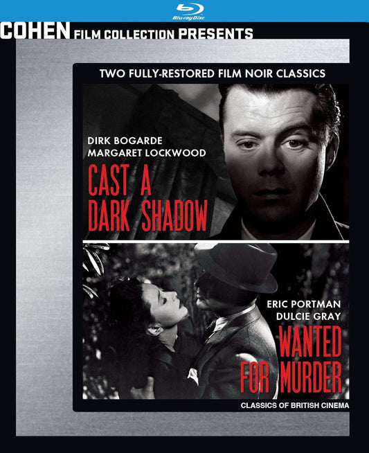 Cast a Dark Shadow / Wanted For Murder (1955 & 1946) Cohen - Blu-ray Region A