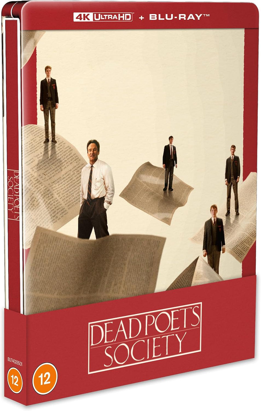PRE-ORDER Dead Poet's Society (1989) UK Limited Edition Steelbook - 4K UHD / Blu-ray Region Free