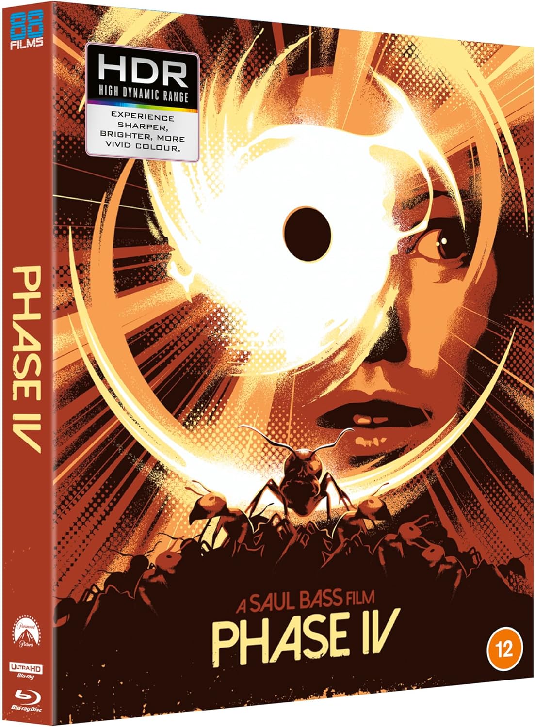 PRE-ORDER Phase IV (1974) LE Slipcover 88 Films UK - 4K UHD / Blu-ray Region B