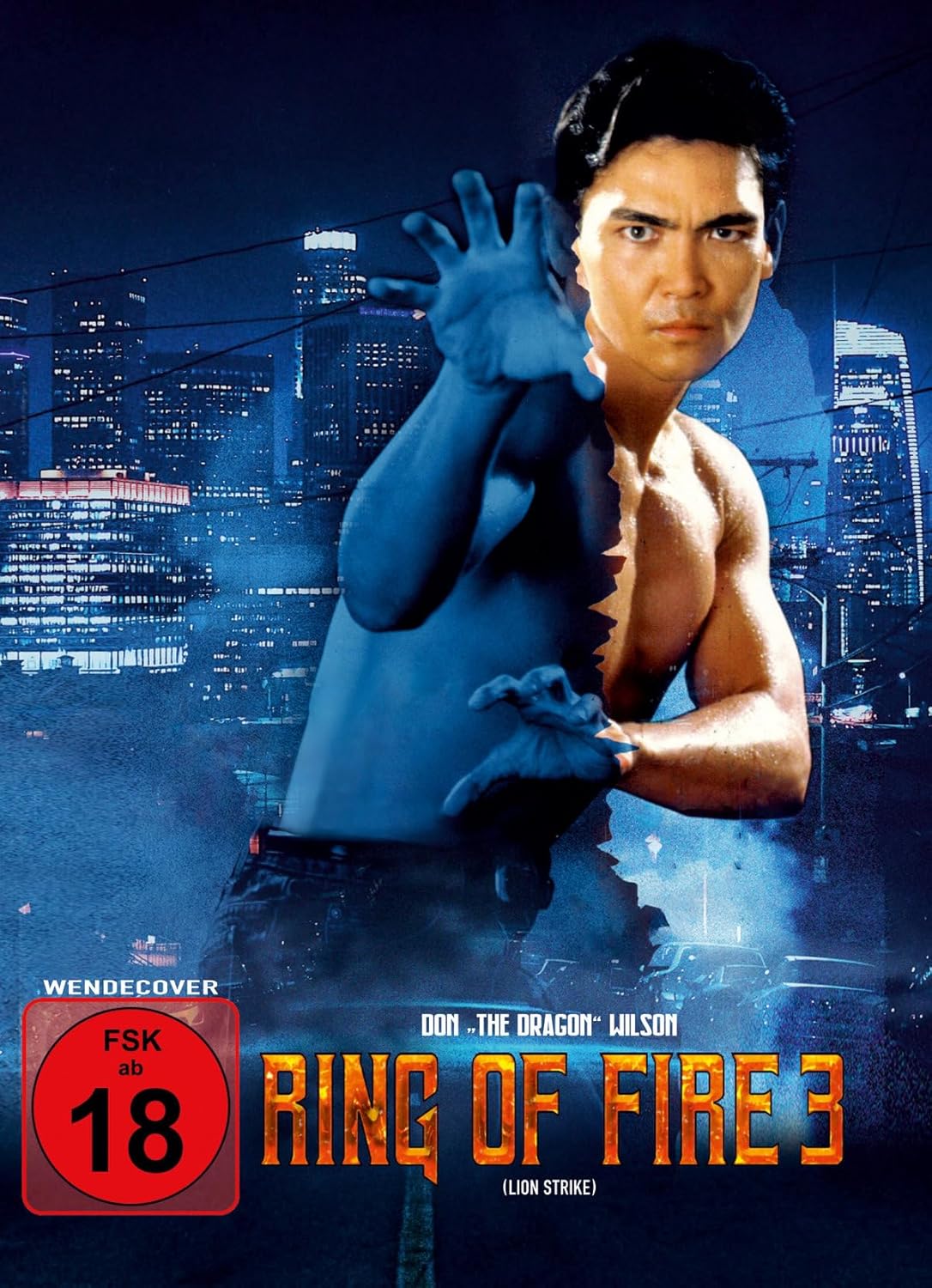 Ring of Fire 3: Lion Strike (1994) LE 222 Mediabook - Blu-ray Region B