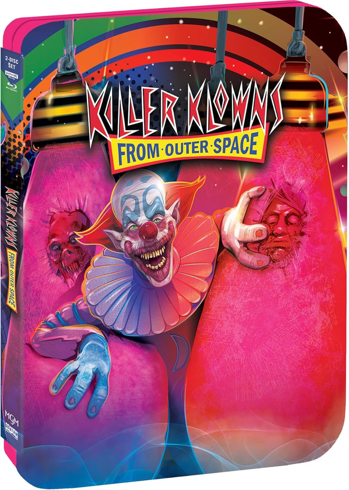 Killer Klowns From Outer Space (1988) LE Steelbook Scream Factory - 4K UHD / Blu-ray Region A