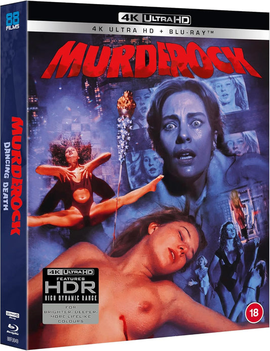 PRE-ORDER Murder Rock (1984) Limited Deluxe Edition 88 Films UK - 4K UHD / Blu-ray Region B