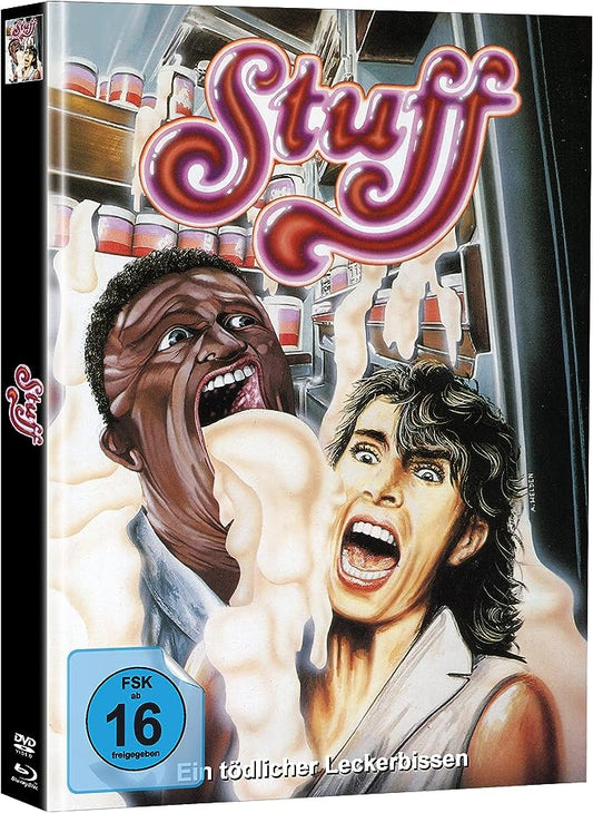 The Stuff (1985) LE 500 Mediabook Cover A - Blu-ray Region B