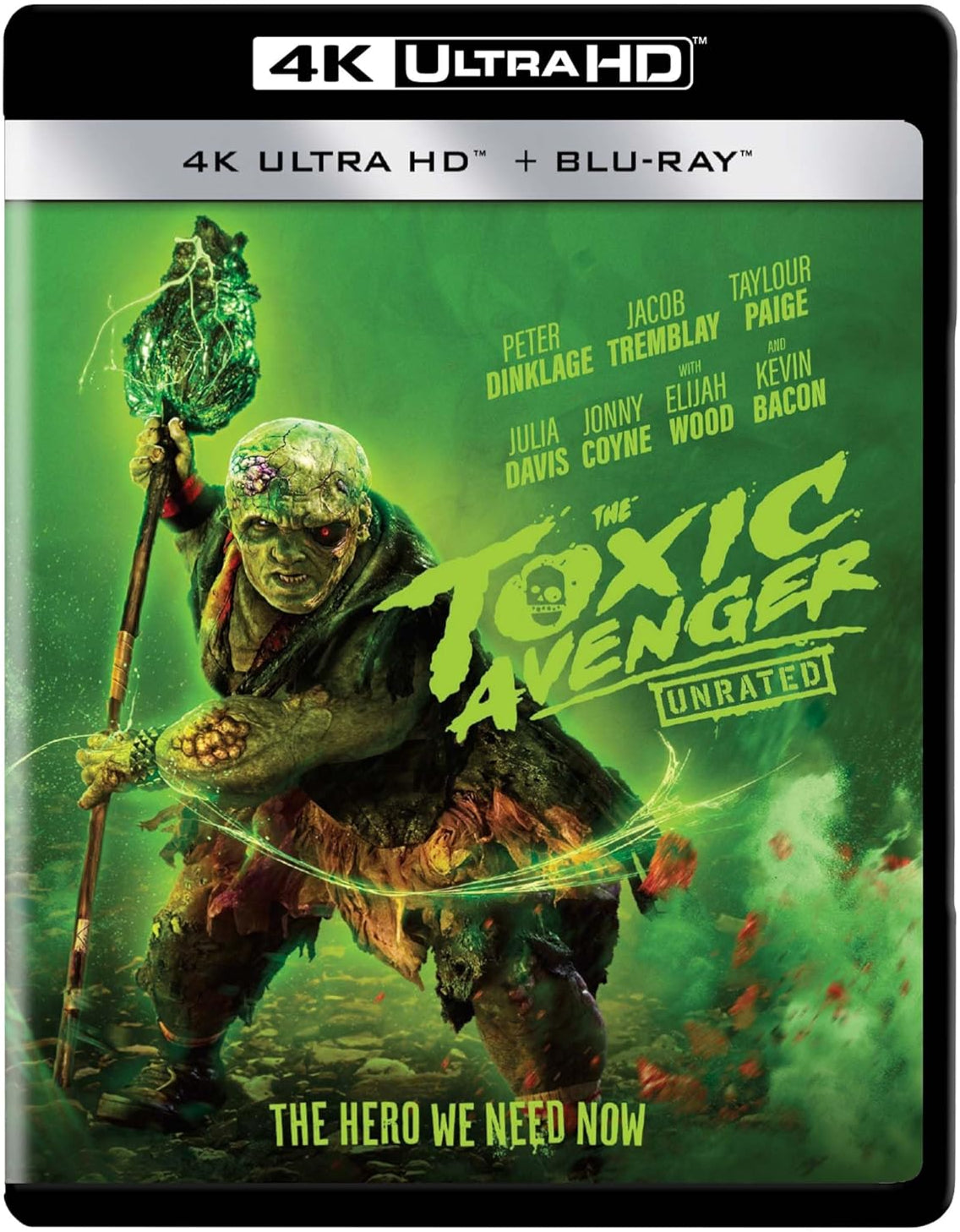 The Toxic Avenger (2023) LE Lenticular Slipcover - 4K UHD / Blu-ray *NOTE*