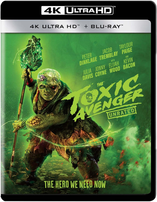 The Toxic Avenger (2023) LE Lenticular Slipcover - 4K UHD / Blu-ray *NOTE*