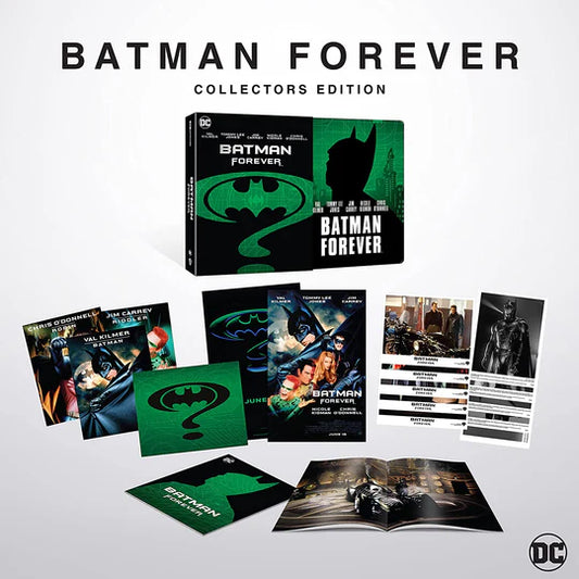 Batman Forever - Limited Ultimate Collectors Edition Steelbook - 4K UHD / Blu-Ray Region Free