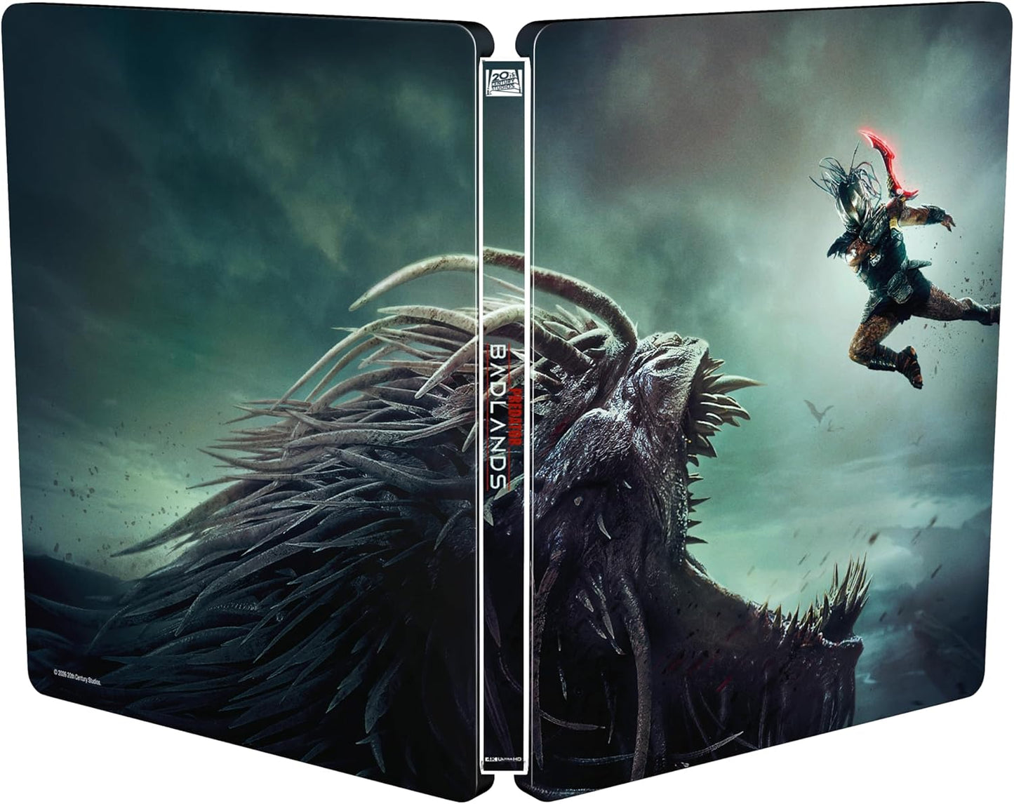 PRE-ORDER Predator: Badlands (2025) UK Limited Edition Steelbook - 4K UHD / Blu-ray Region Free