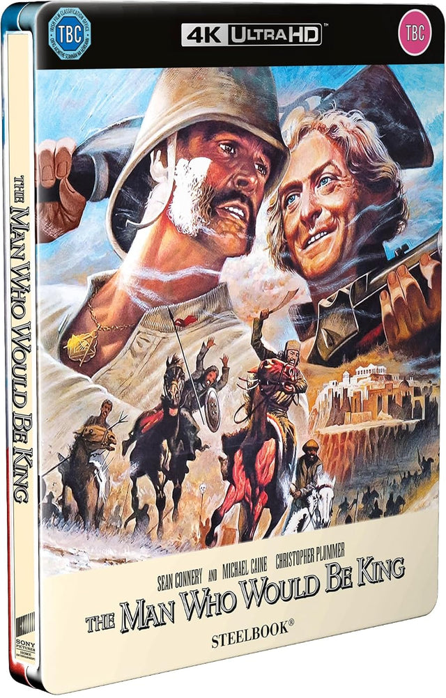 PRE-ORDER The Man Who Would Be King (1975) UK Limited Edition Steelbook - 4K UHD