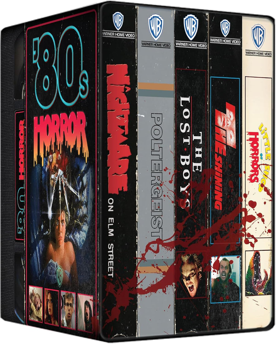 PRE-ORDER 80s Horror Collection (NOTE) Limited Edition Retro Steelbook Library Case - 4K UHD