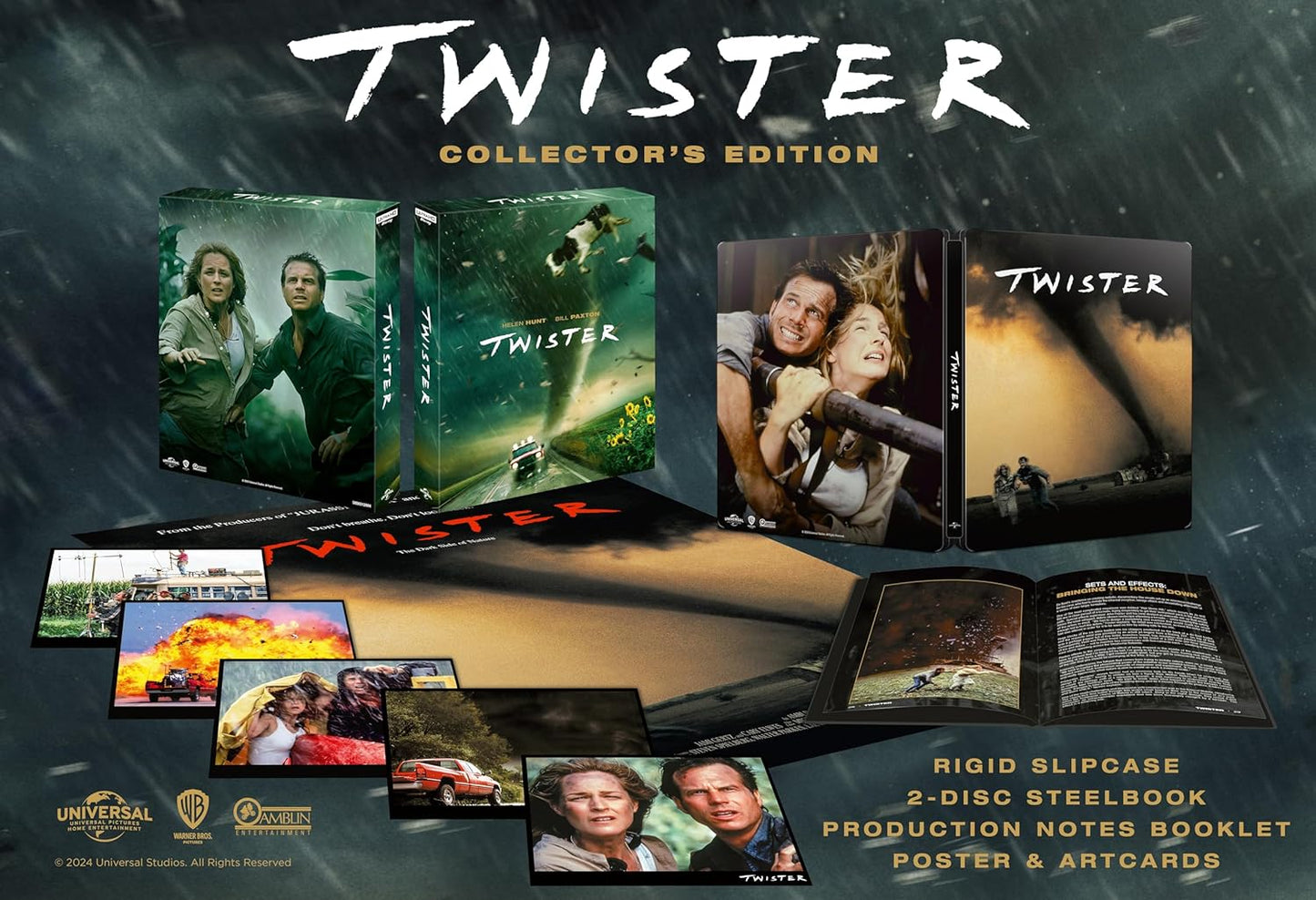 PRE-ORDER Twister (1996) Limited Ultimate Collector's Edition Steelbook - 4K UHD