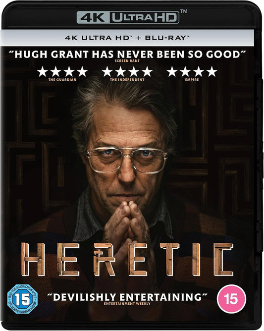 PRE-ORDER Heretic (2024) 4K UHD / Blu-ray Region B