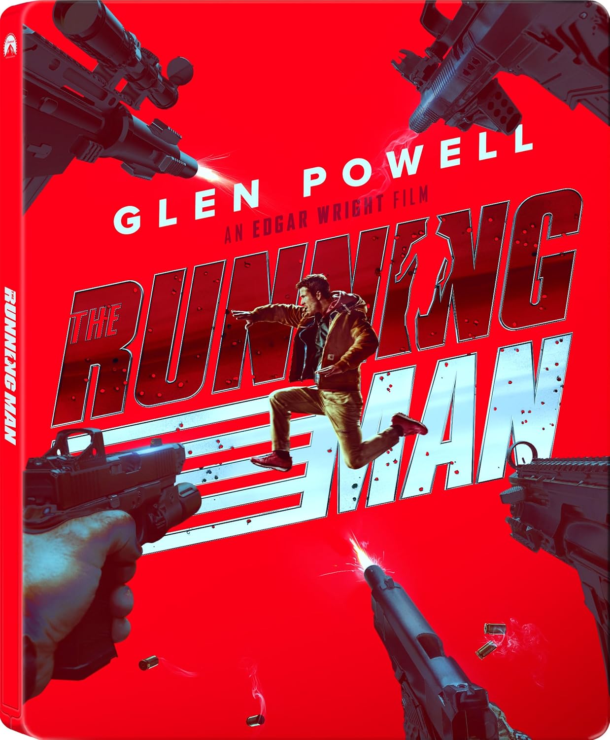 PRE-ORDER The Running Man (2025) UK Limited Edition Steelbook - 4K UHD