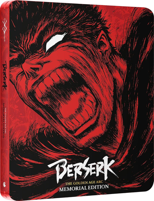 Berserk - The Golden Age Arc (Trilogy) UK Limited Memorial Edition Crunchyroll - Blu-ray Region A & B