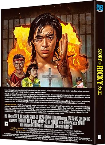PRE-ORDER Riki-Oh: The Story of Ricky (1991) LE Slipcover 88 Films UK - 4K UHD / Blu-ray Region B