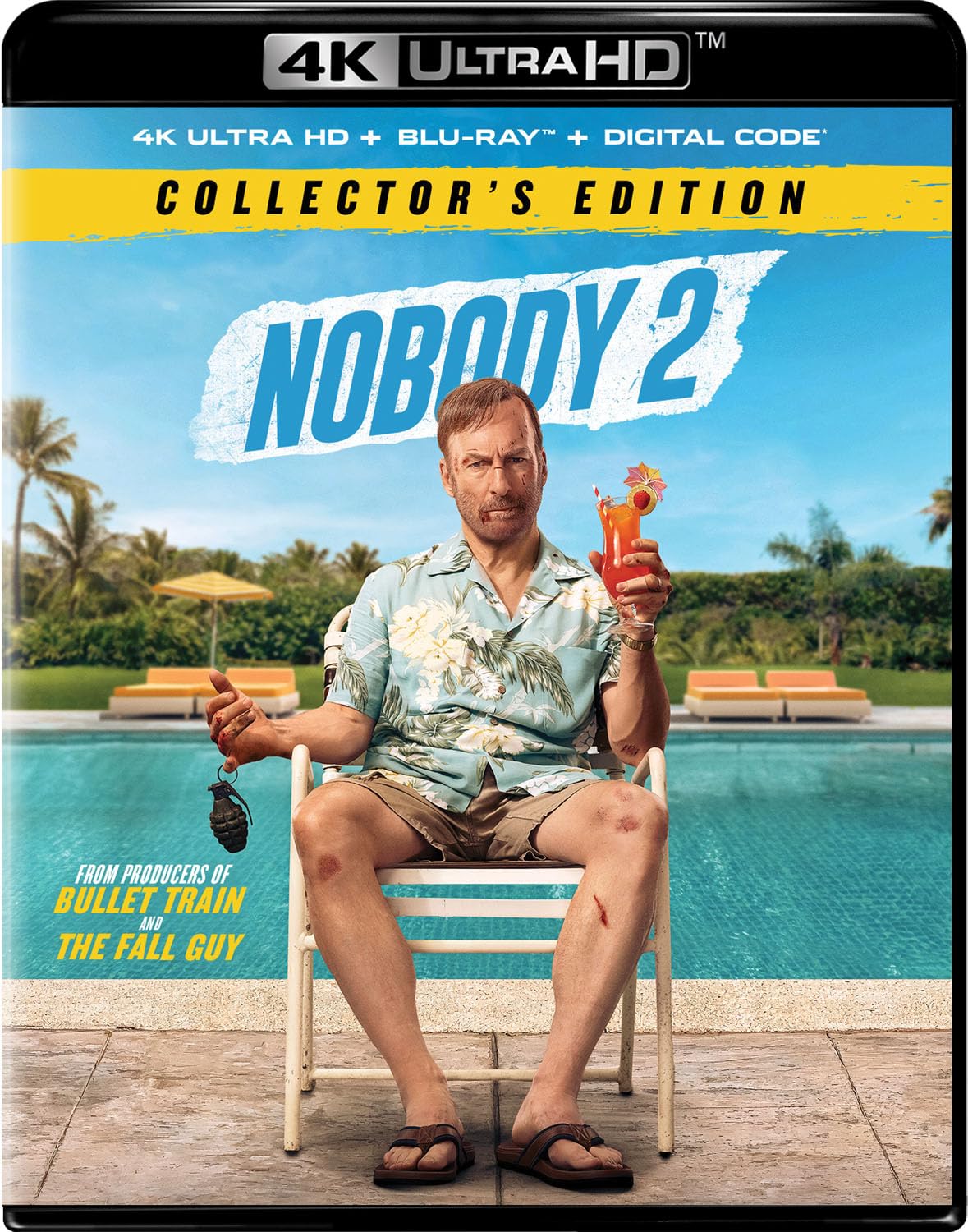 Nobody 2 (2025) w/ Slipcover - 4K UHD / Blu-ray / Digital Code