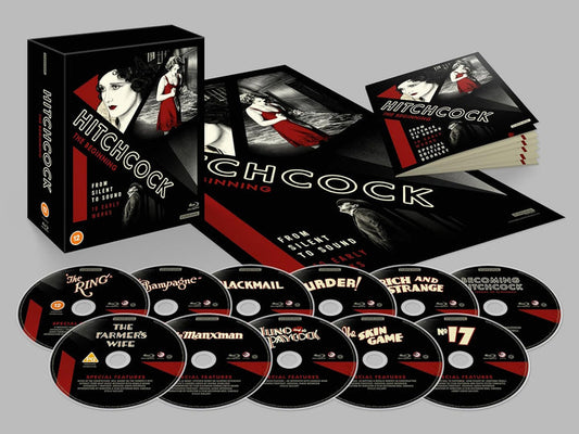 PRE-ORDER Hitchcock: The Beginning (11 Disc Box Set) Blu-ray Region B