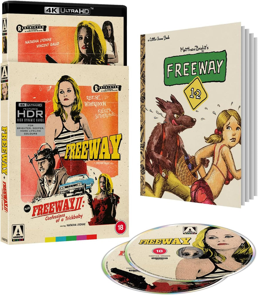 PRE-ORDER Freeway Collection (Double Feature) LE Slipcover Arrow UK - 4K UHD