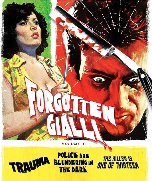 Forgotten Gialli: Volume 1 (Vinegar Syndrome) LE 500 Box Set - Blu-Ray