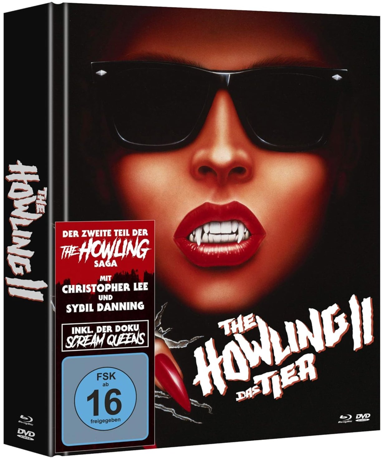 Howling II: Your Sister is a Werewolf (1985) LE Mediabook - Blu-ray Region B