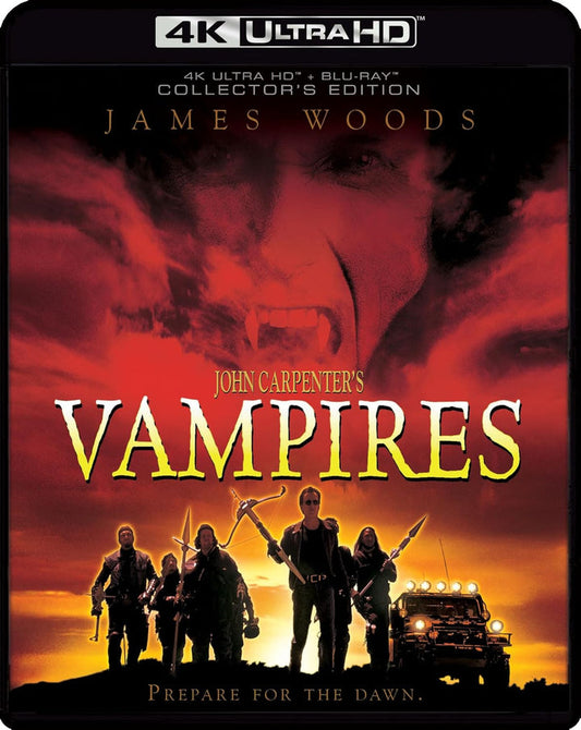 PRE-ORDER John Carpenter's Vampires (1998) Scream Factory - 4K UHD / Blu-ray