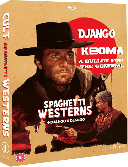 Cult Spaghetti Westerns Collection w/ Slipcover & Artcards - Blu-ray Region B