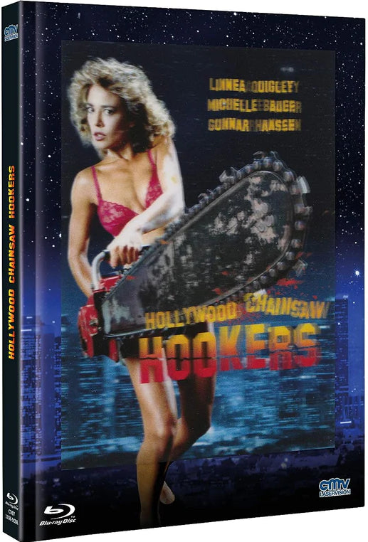 Hollywood Chainsaw Hookers (LE 666. Mediabook - Lenticular Cover. Blu-ray Region B)