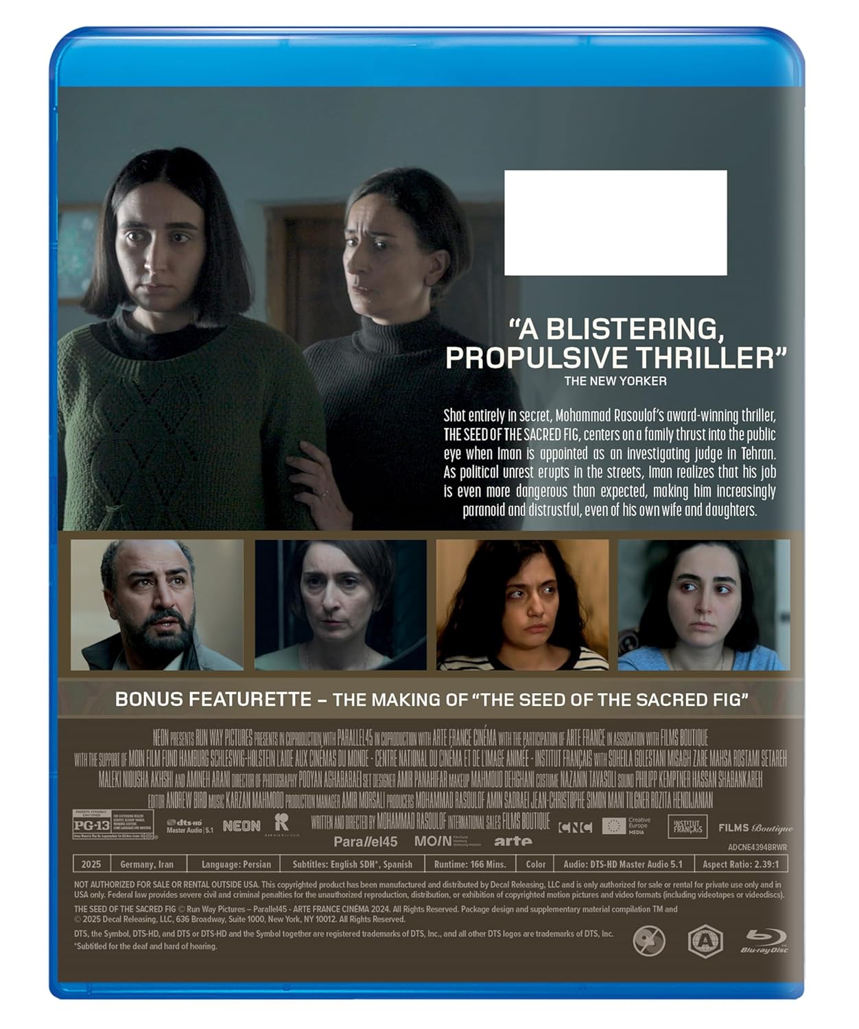 The Seed of Sacred Fig (2024) Decal-Neon - Blu-ray