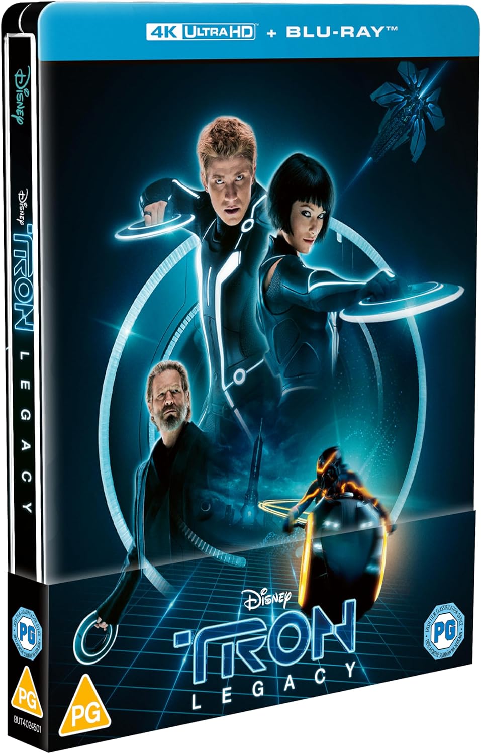 Tron: Legacy (2010) UK Limited Edition Steelbook - 4K UHD / Blu-ray Region Free