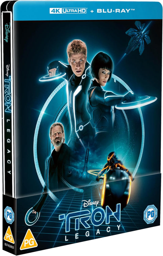 Tron: Legacy (2010) UK Limited Edition Steelbook - 4K UHD / Blu-ray Region Free