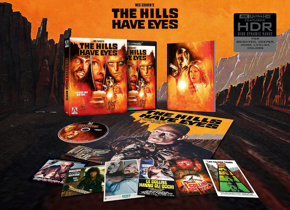 The Hills Have Eyes (1977) Limited Edition Arrow US - 4K UHD / Blu-ray