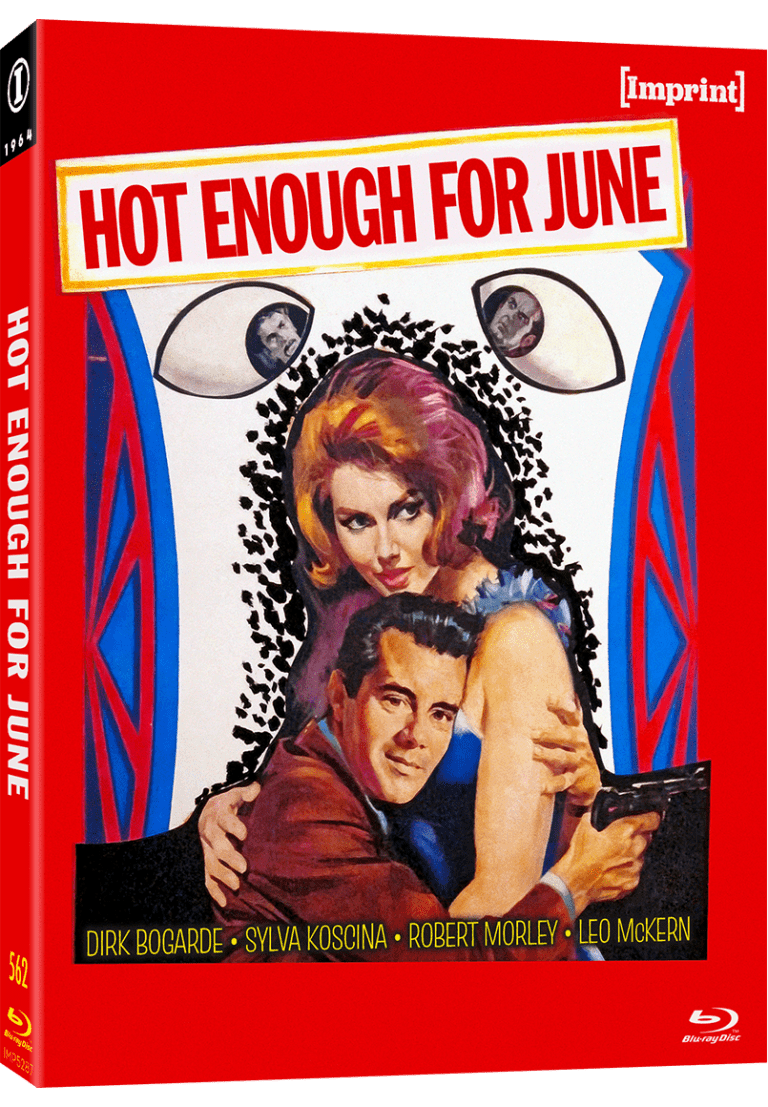 PRE-ORDER Hot Enough for June (1964) Limited Edition Slipcase Imprint - Blu-ray Region Free