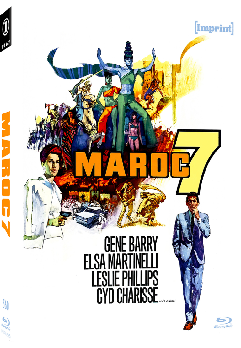 PRE-ORDER Marcoc 7 (1967) Limited Edition Slipcase Imprint - Blu-ray Region Free