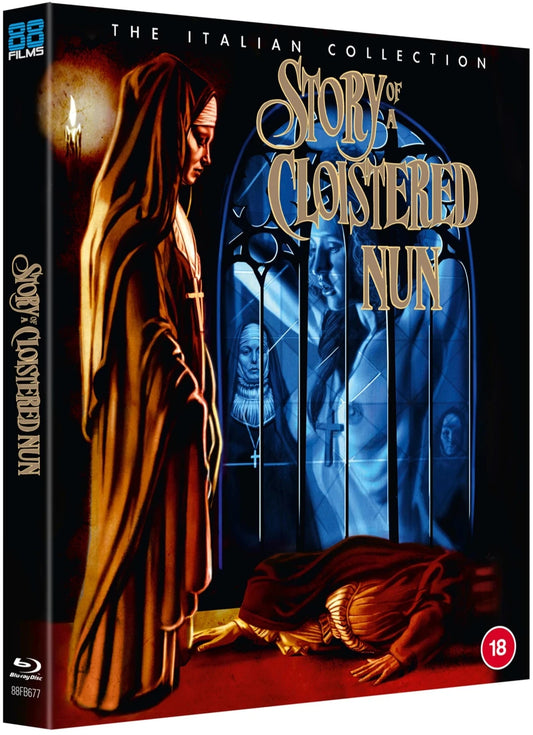 The Story of a Cloistered Nun (1973) LE Slipcover 88 Films UK - Blu-ray Region B