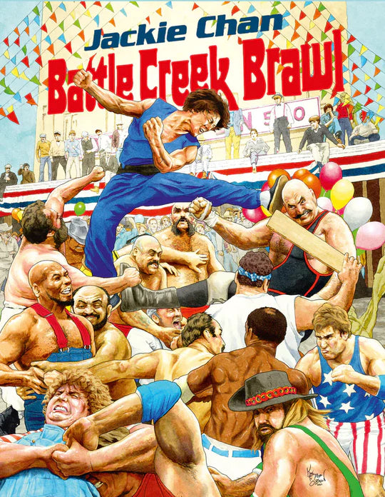 Battle Creek Brawl (1980) Deluxe Collector's Edition 88 Films UK - Blu-ray Region B